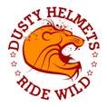 Dusty helmets